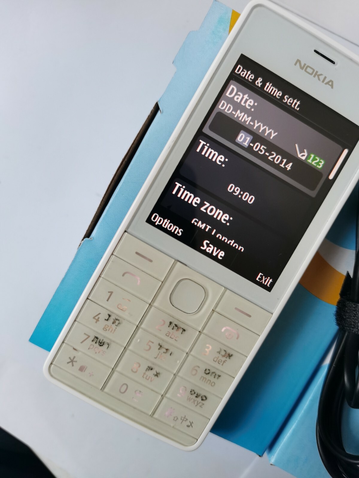 Nokia 515 - White black (Unlocked) Cellular Phone SINGLE sim - Image 2