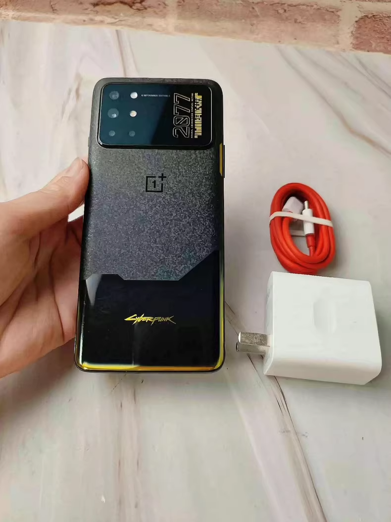 OnePlus 8T Cyberpunk limited edition 12+256G Google Unlocked Original Package Mobile phone and charger - Image 13