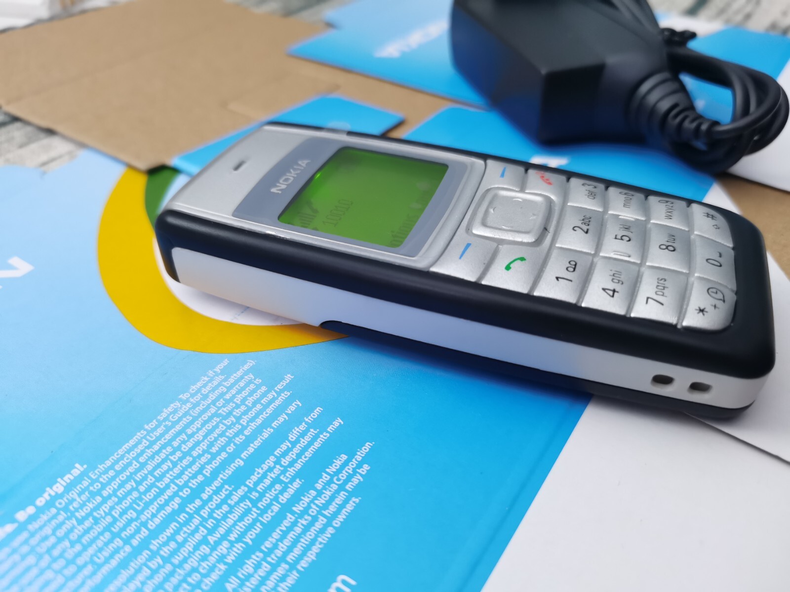Nokia 1112 - Black blue (Unlocked) 2G GSM Cellular Phone - Image 6
