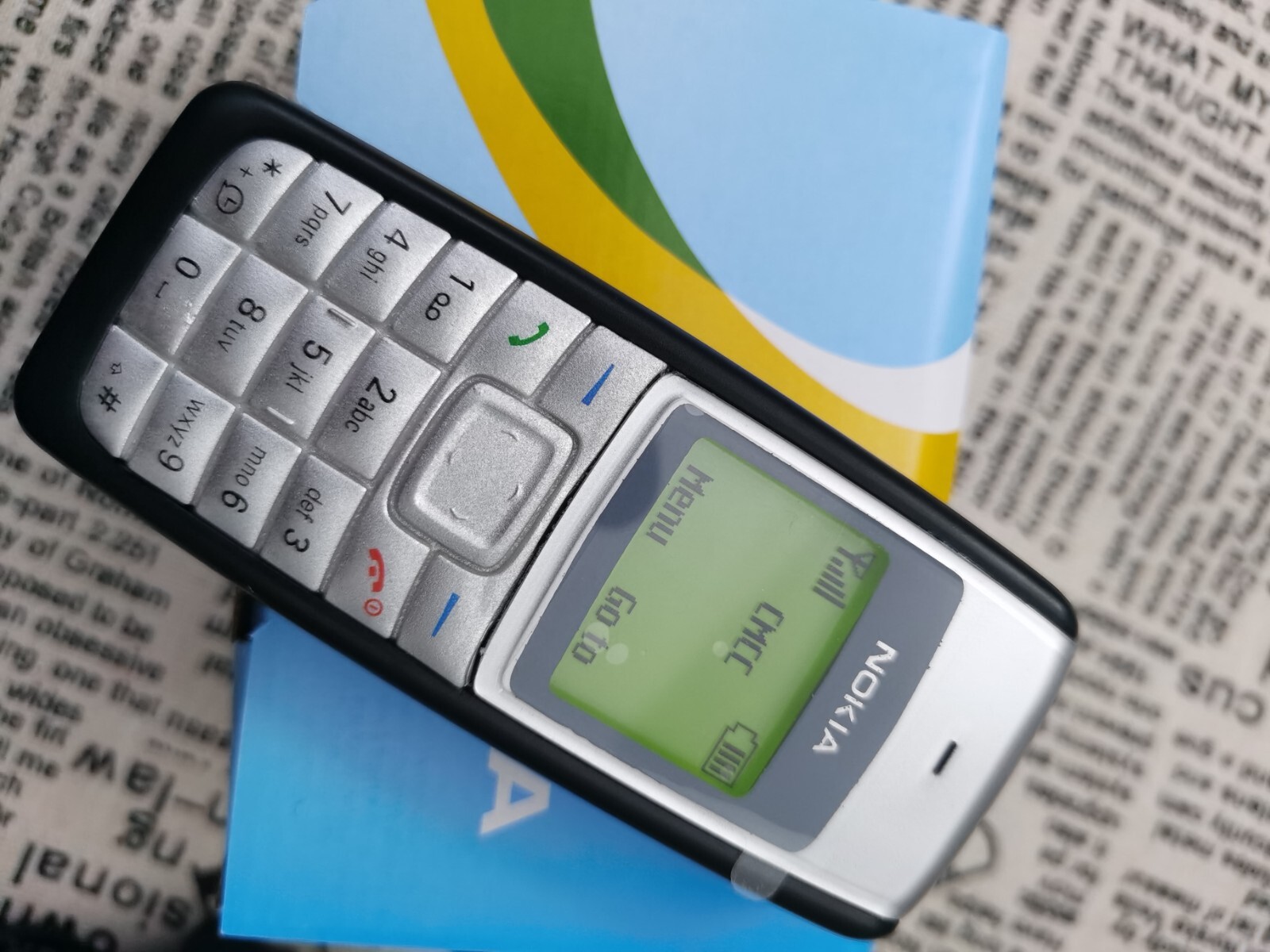 Nokia 1112 - Black blue (Unlocked) 2G GSM Cellular Phone - Image 11