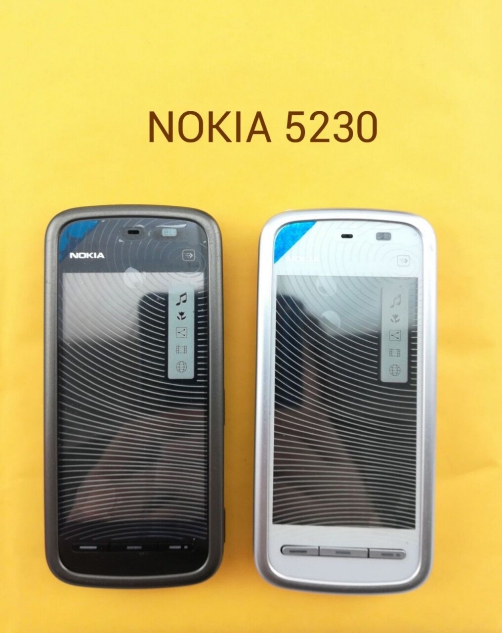 Nokia 5230 - Black white (Unlocked) WCDMA 3G FM Bluetooth Smartphone - Image 2
