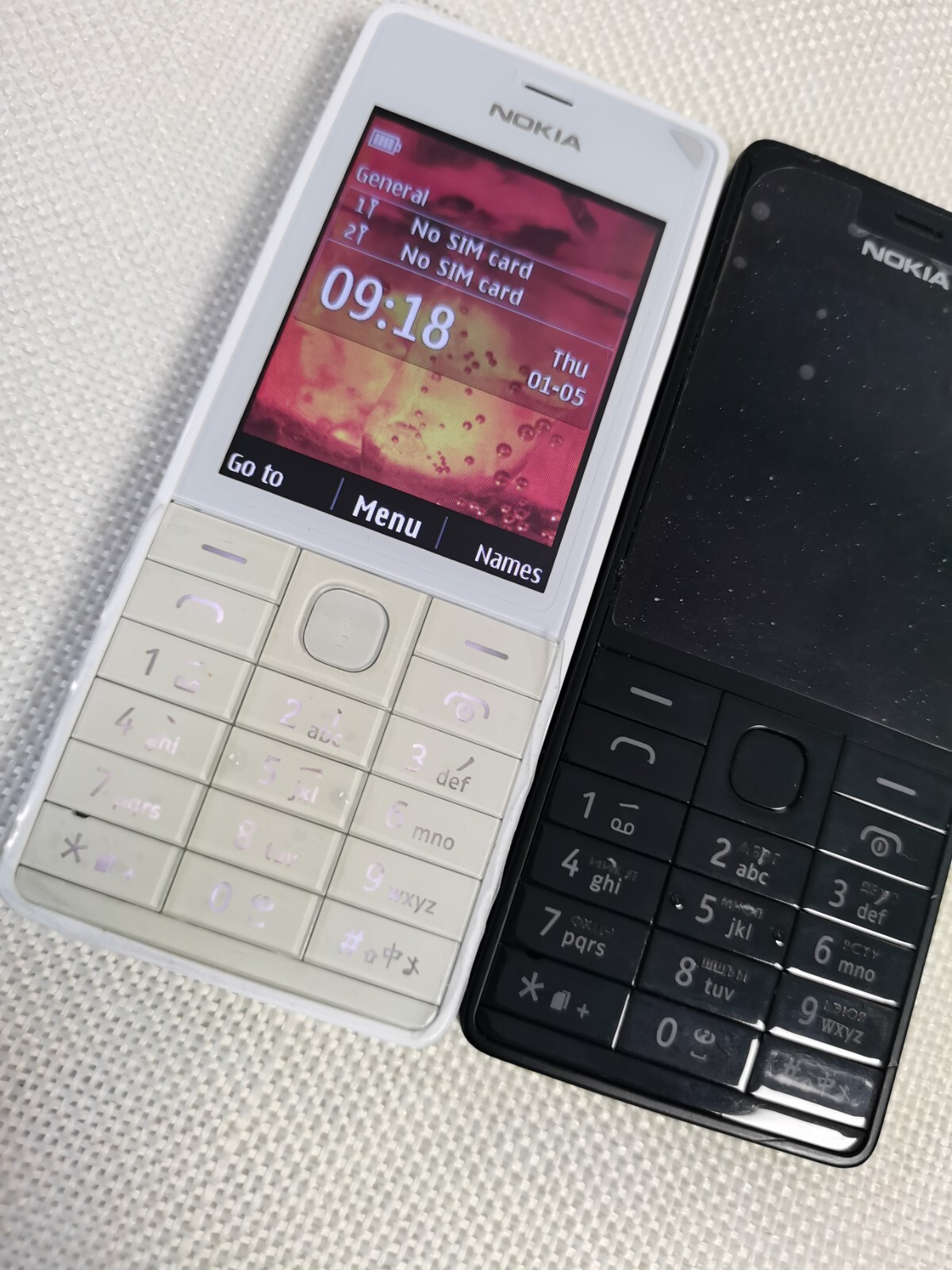 Original Nokia 515 256MB 64MB RAM storage single / dual sim 3G network phone SIM Single sim Color Black