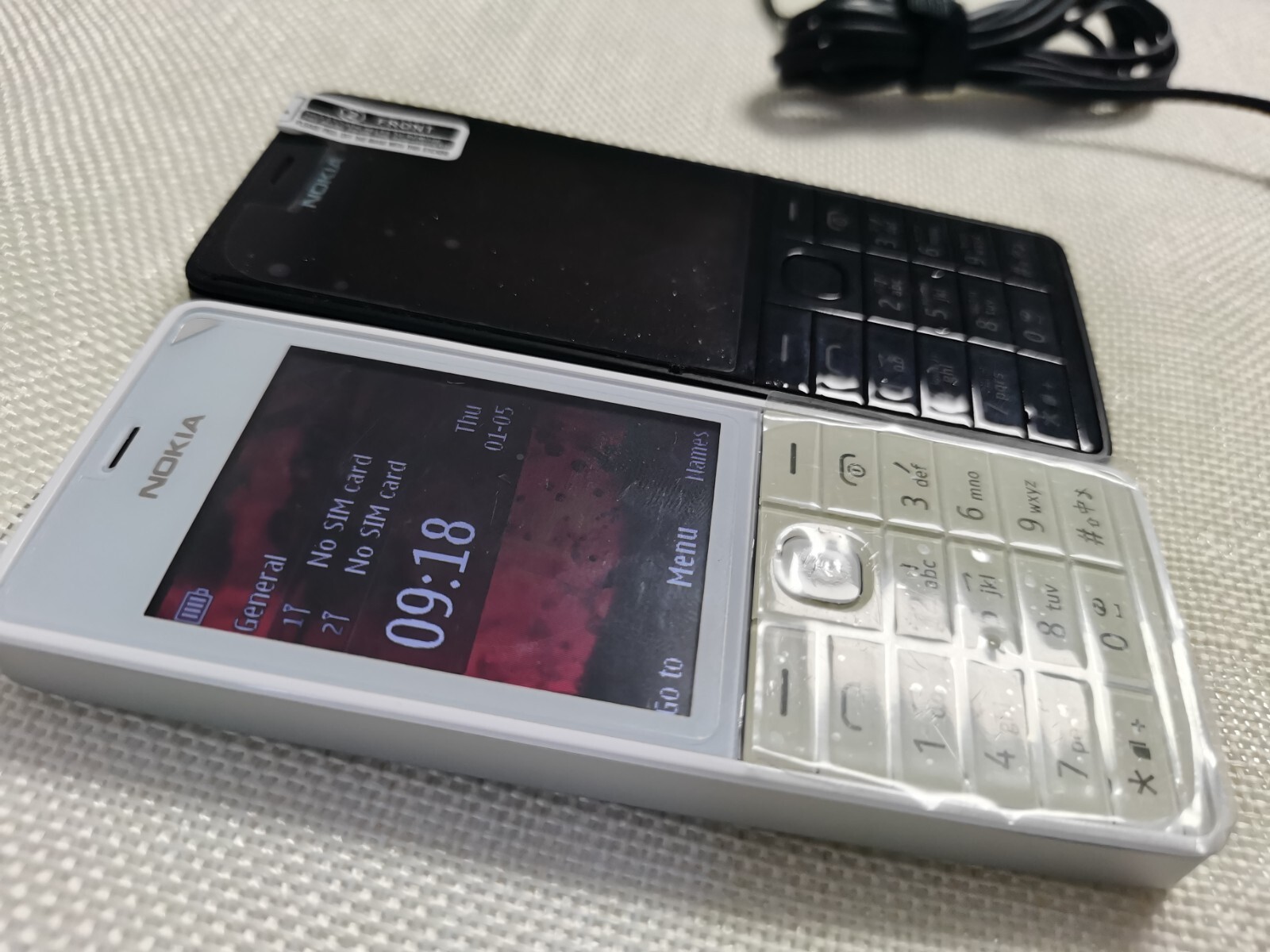 Original Nokia 515 256MB 64MB RAM storage single / dual sim 3G network phone SIM Single sim Color Black - Image 3