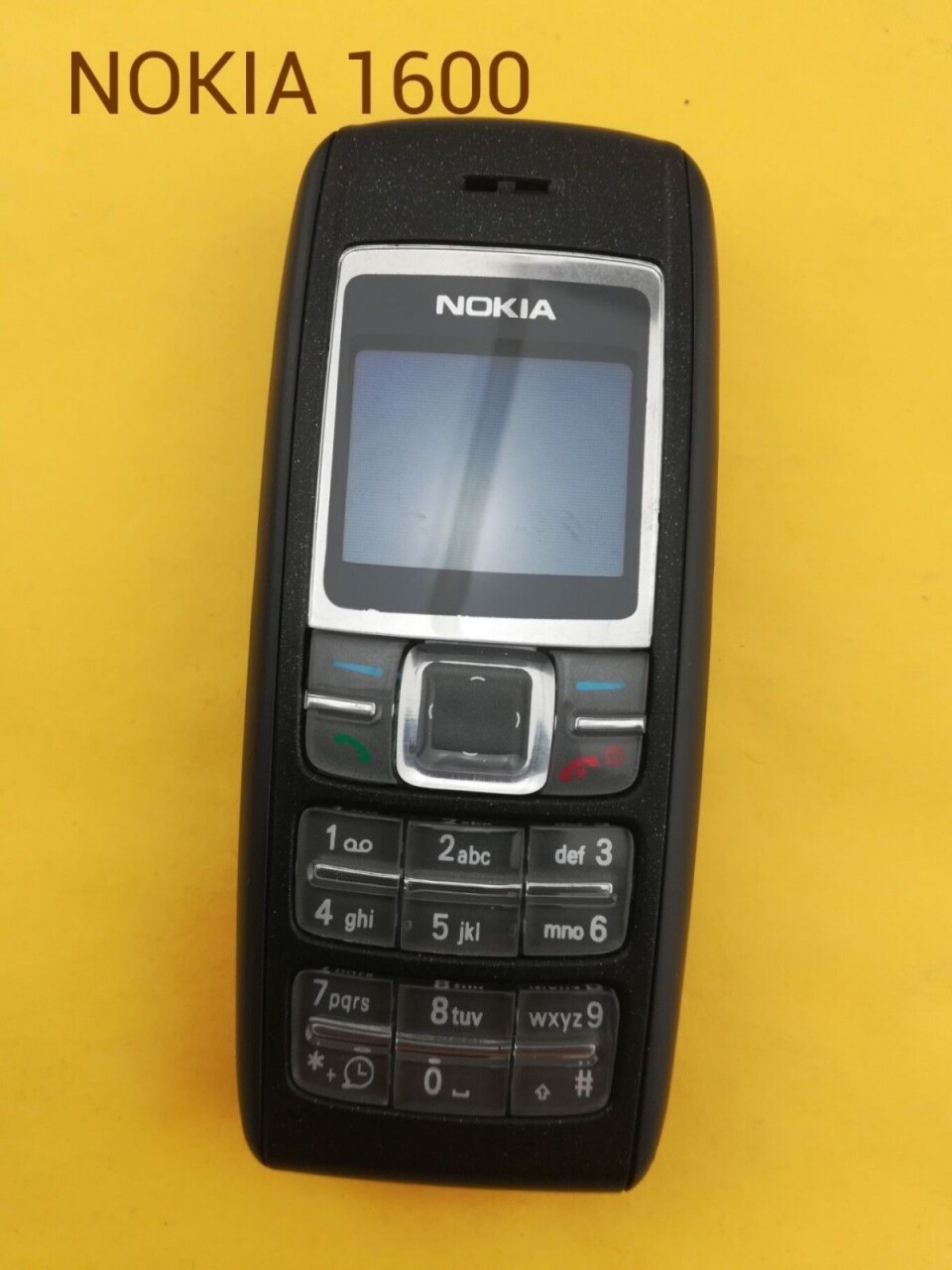 Nokia 1600 - black silver (Unlocked) Cellular Phone