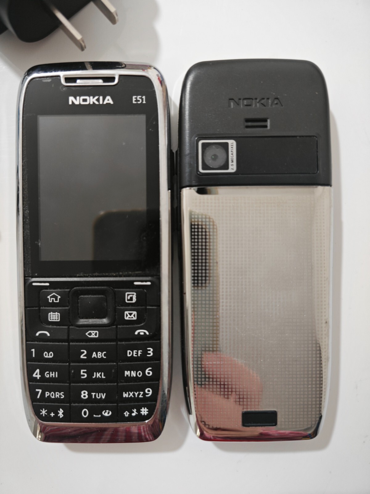 Nokia E51 - Black Steel (Ohne Simlock) Bluetooth camera WIFI Smartphone