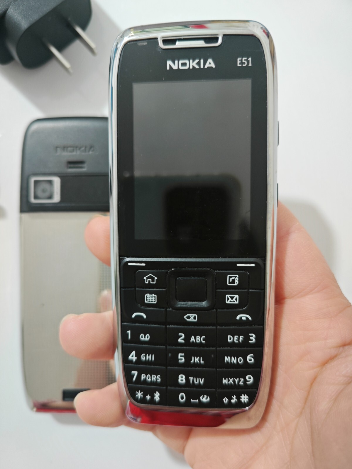 Nokia E51 - Black Steel (Ohne Simlock) Bluetooth camera WIFI Smartphone - Image 4