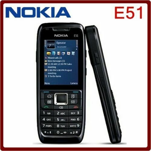 Nokia E51 - Black Steel (Ohne Simlock) Bluetooth camera WIFI Smartphone - Image 9