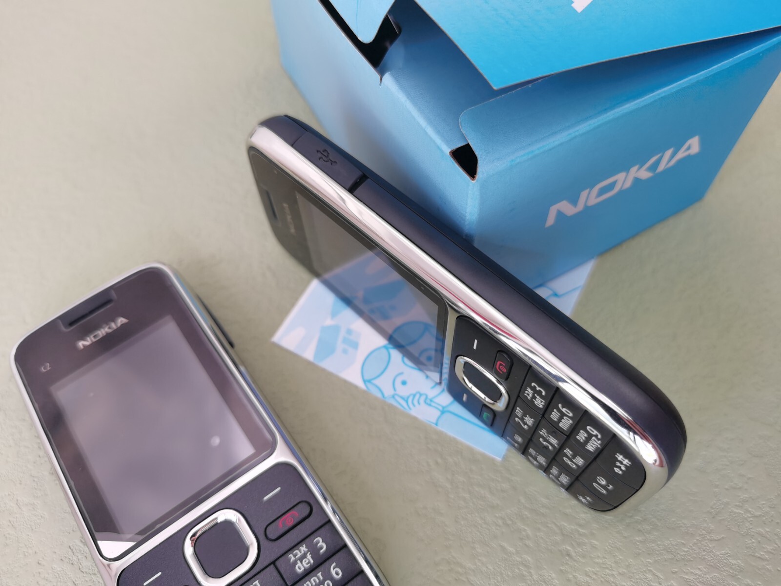 Nokia C2-01 Cell Phone Black (Unlocked) 3G Classic Button Mobile Phone - Image 6