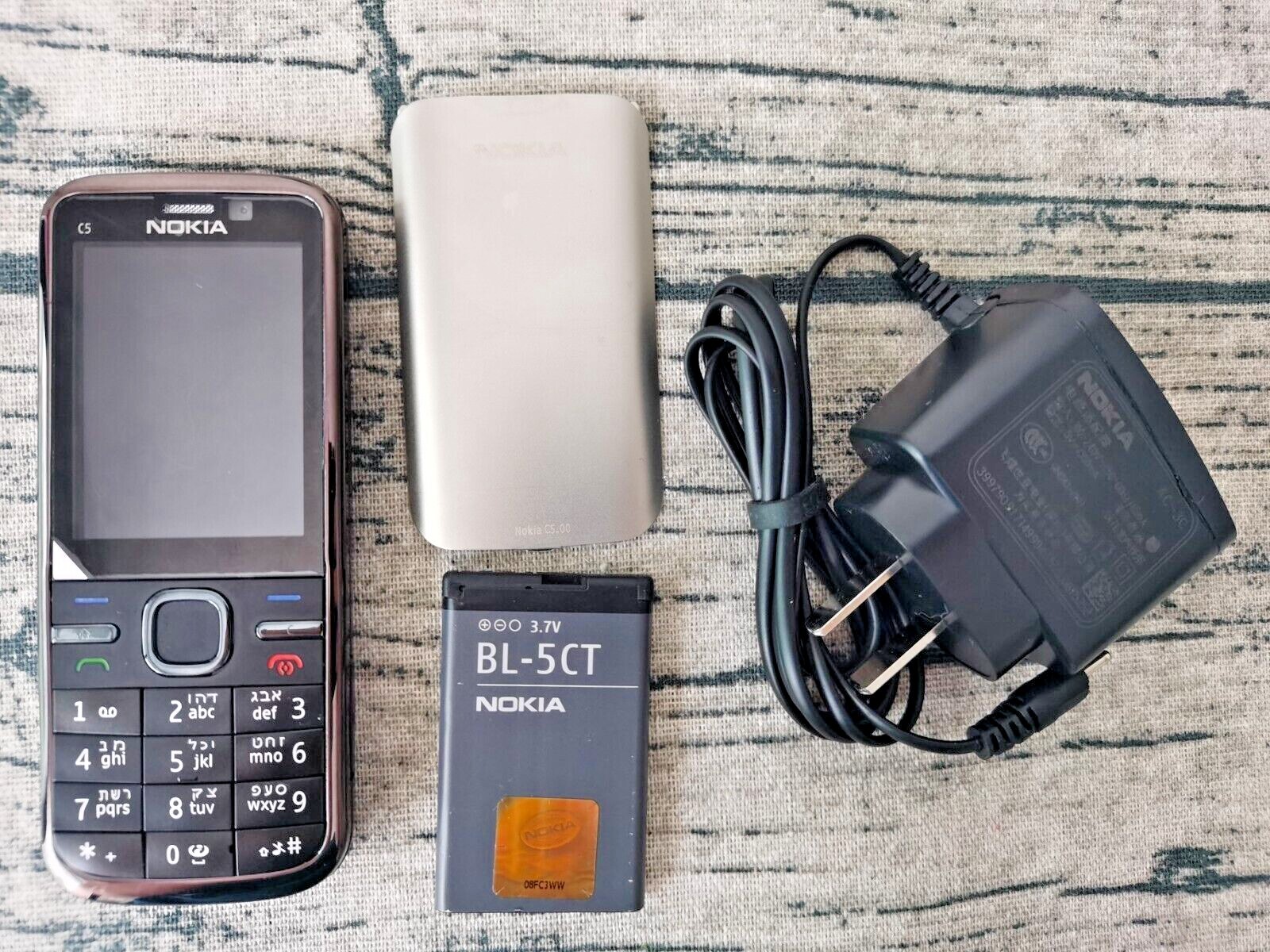 C5-00i Original Phone Unlocked Nokia C5-00 CellPhone 2G GSM 3G 3MP Camera FM - Image 3