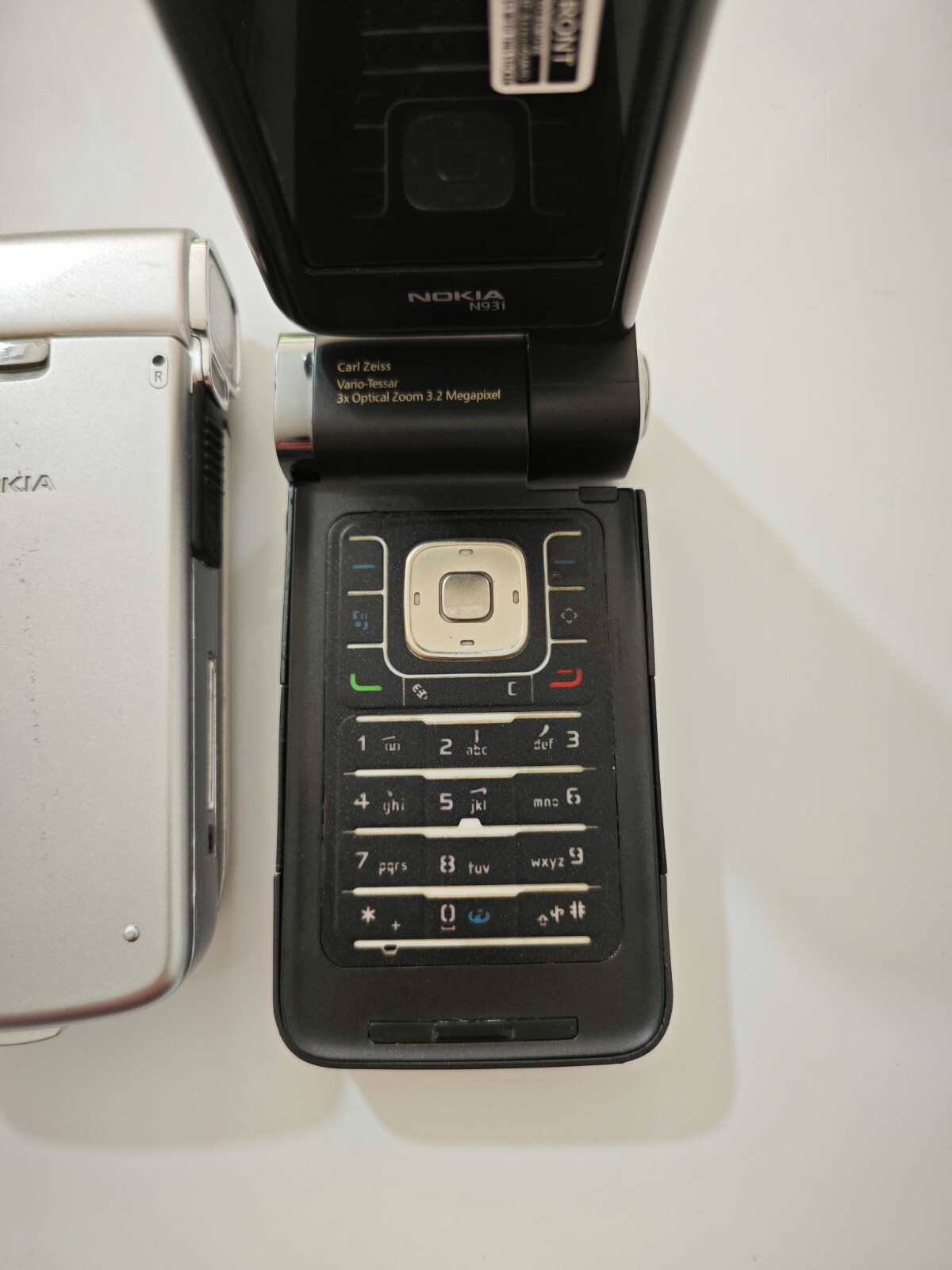 Original Nokia N93 N93i 3G WIFI 3.15MP 2.4" Camera Unlocked Rotatable Cell Phone Model Number N93i colors Black - Image 3