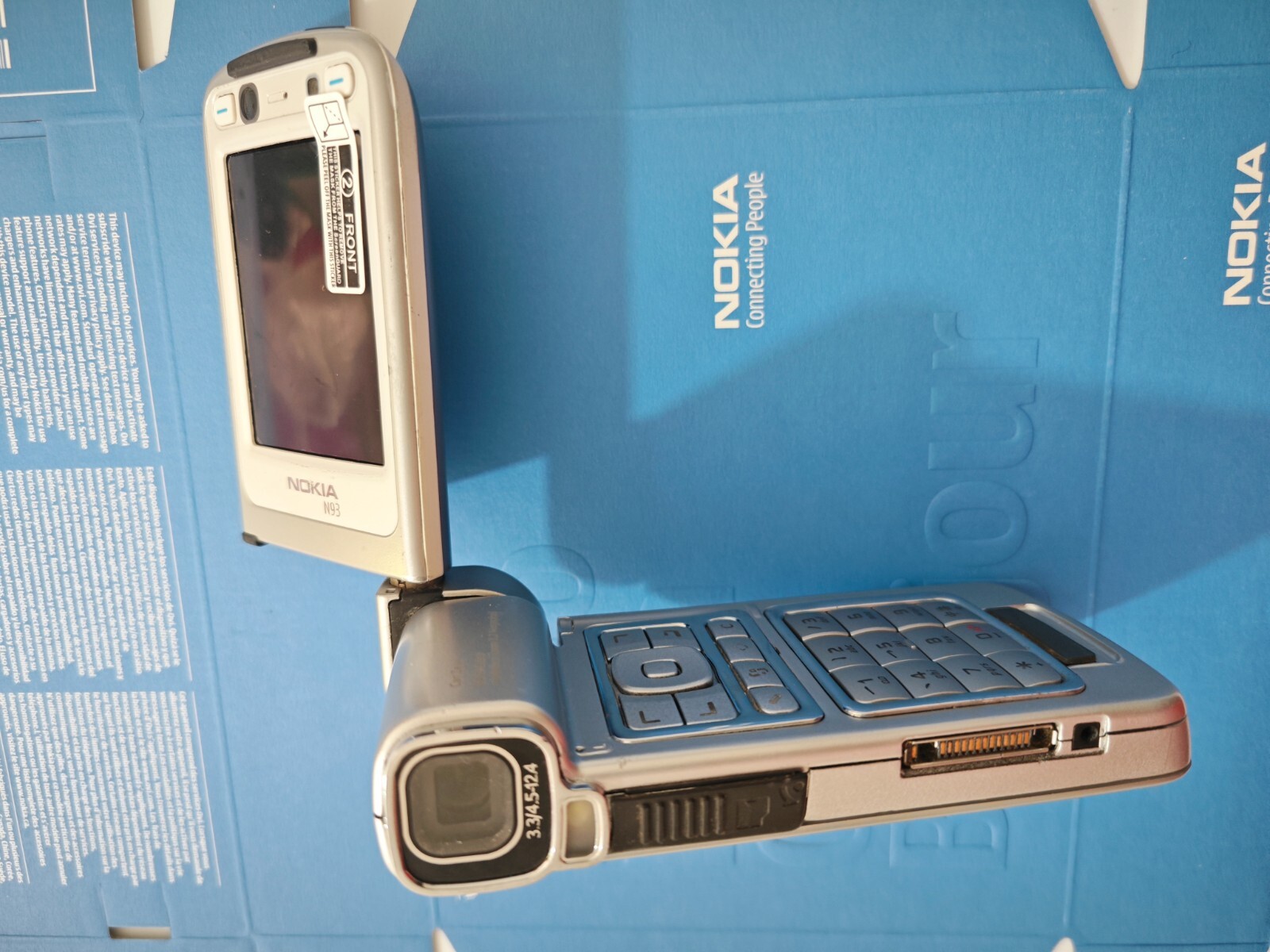 Original Nokia N93 N93i 3G WIFI 3.15MP 2.4" Camera Unlocked Rotatable Cell Phone Model Number N93i colors Black - Image 23