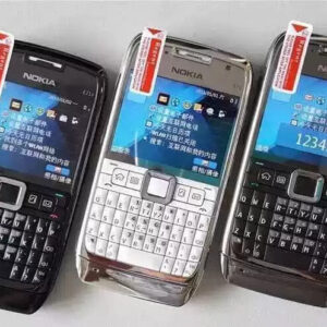 Original Unlocked Nokia E71 Full Qwerty Smartphone Mobile Phone Black White Brow Color Black
