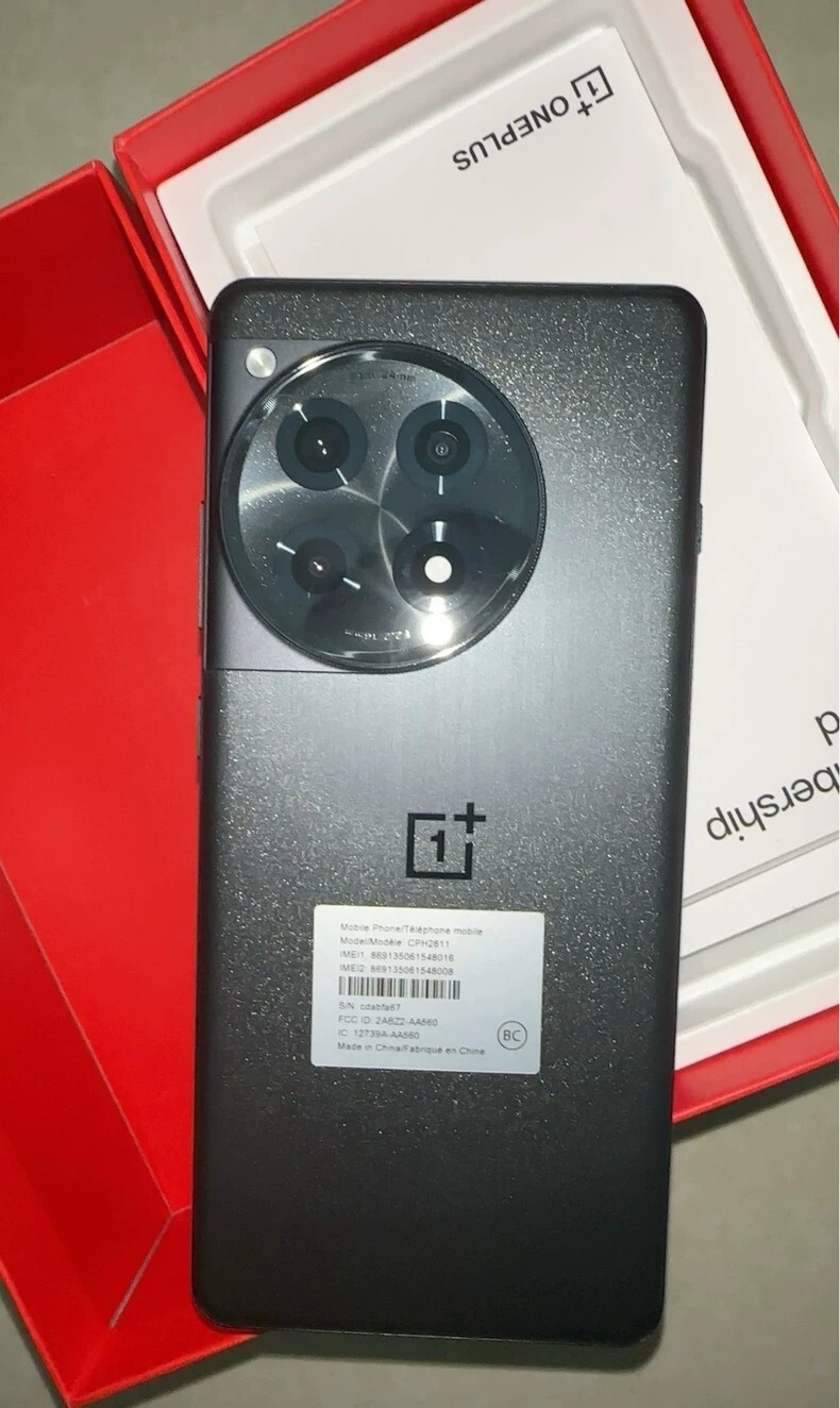 OnePlus 12R 5G 6.78" 50MP Global OxygenOS 15 16GB+512GB Google Play Colors black Storage 12GB+256GB - Image 2