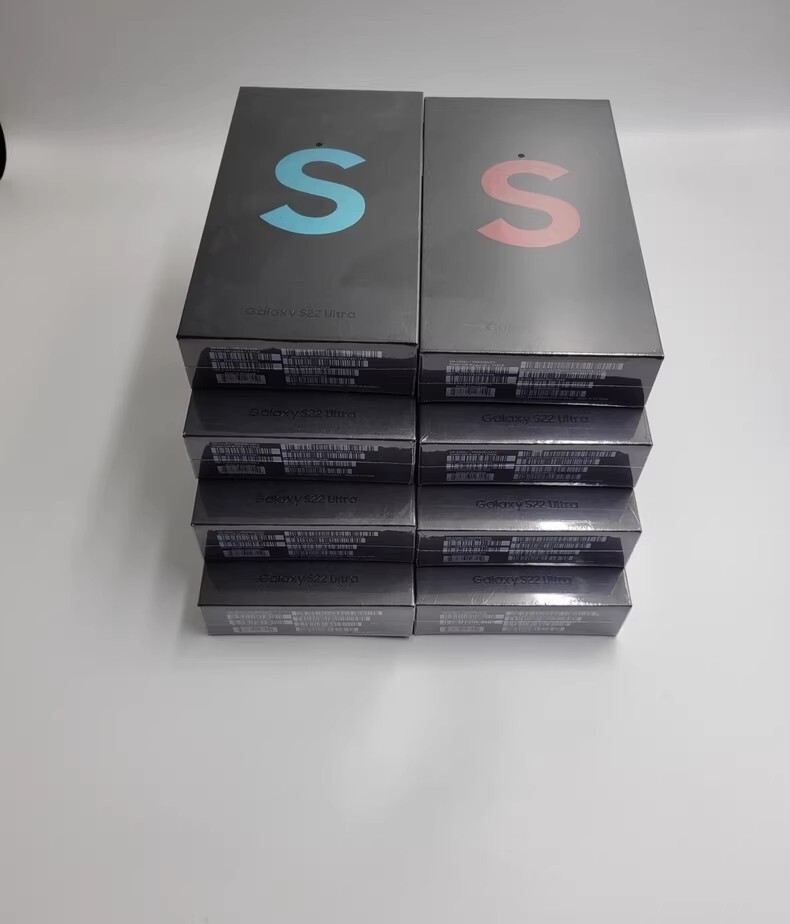 NEW Samsung Galaxy S22 Ultra 5G SM-S908B/DS (International) 128GB Unlocked Storage 128GB 8GB RAM Model Number SM-S908B/DS (International)