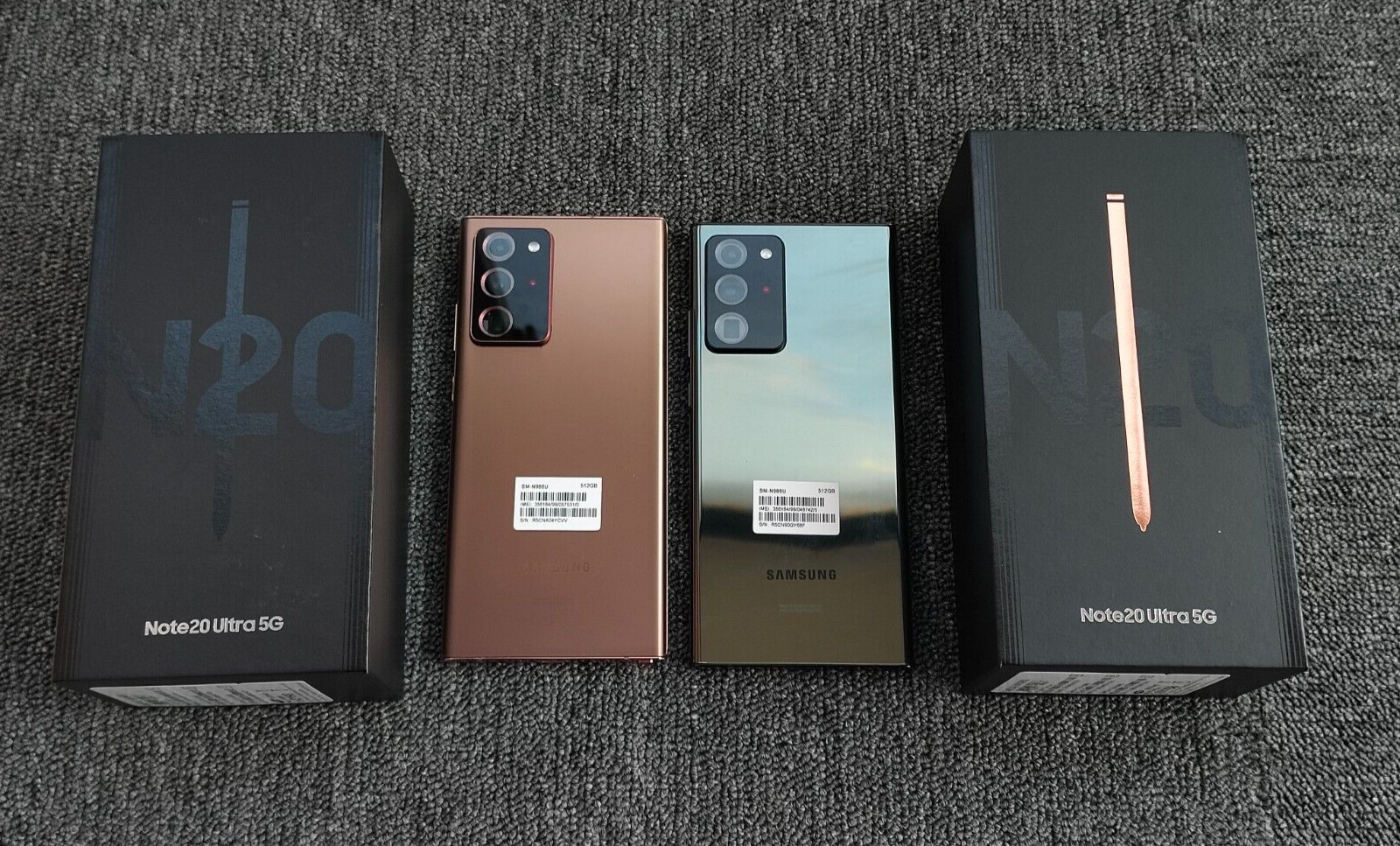 New Samsung Galaxy Note20 Ultra 5G SM-N986B (International) unlocked Android Color Bronze storage 512GB Model Number SM-N986B, SM-N986B/DS - Image 2