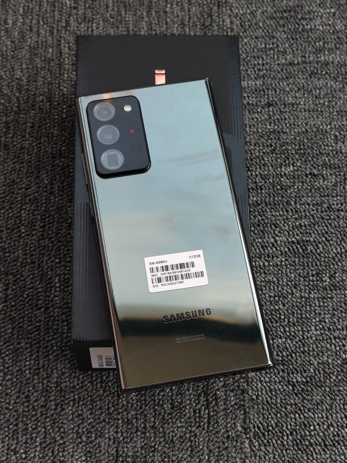 New Samsung Galaxy Note20 Ultra 5G SM-N986B (International) unlocked Android Color Bronze storage 512GB Model Number SM-N986B, SM-N986B/DS - Image 4