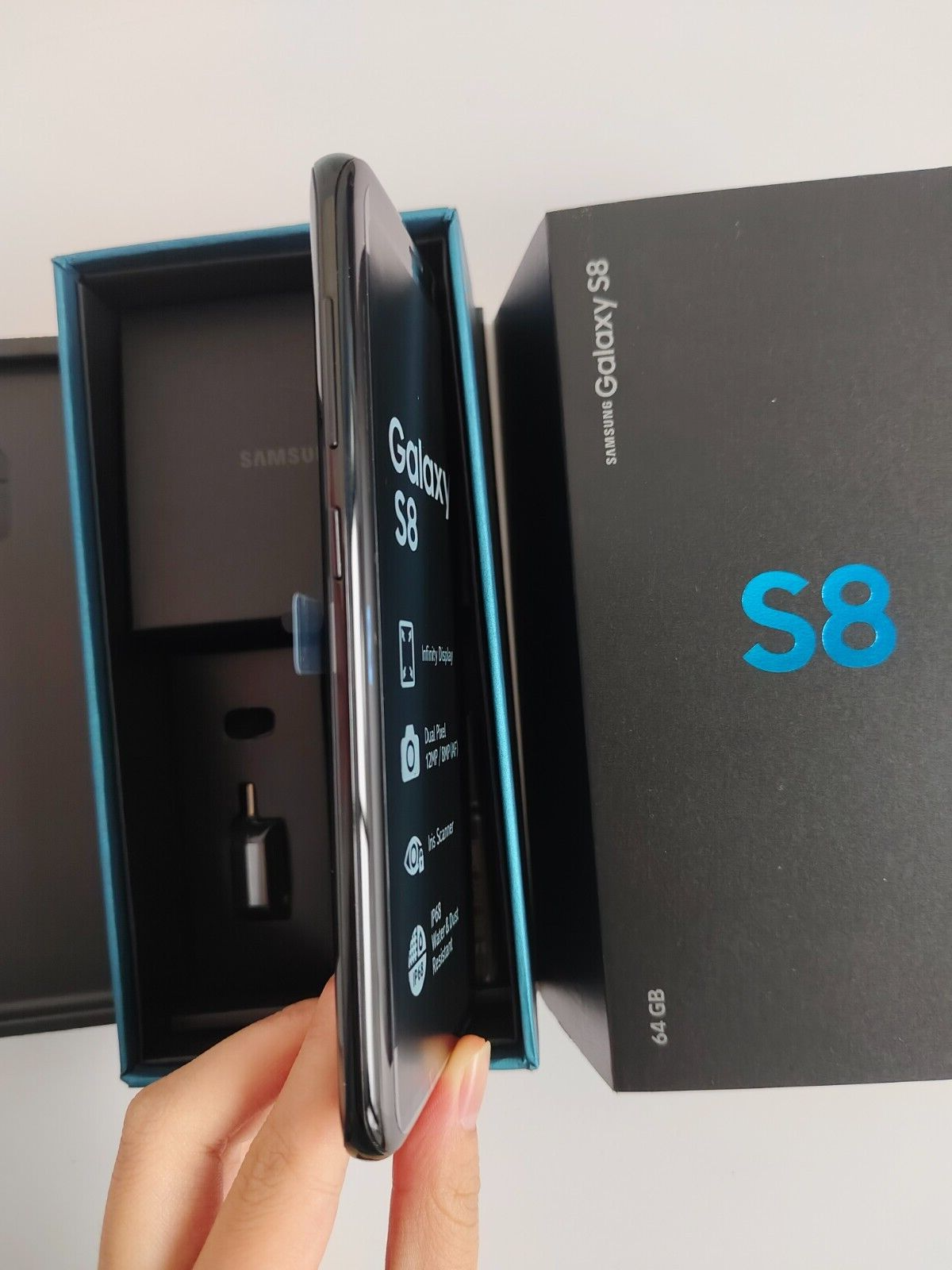 Samsung Galaxy S8 G950F (EU Global Single-SIM) 5.8in 12MP 64GB Android Unlocked Modell G950F (Europe, Global Single-SIM) - Image 3