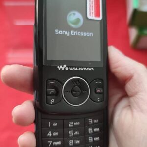 Sony Ericsson Spiro W100 W100i - Stealth Black (Unlocked ) GSM Mobile PhoneSo