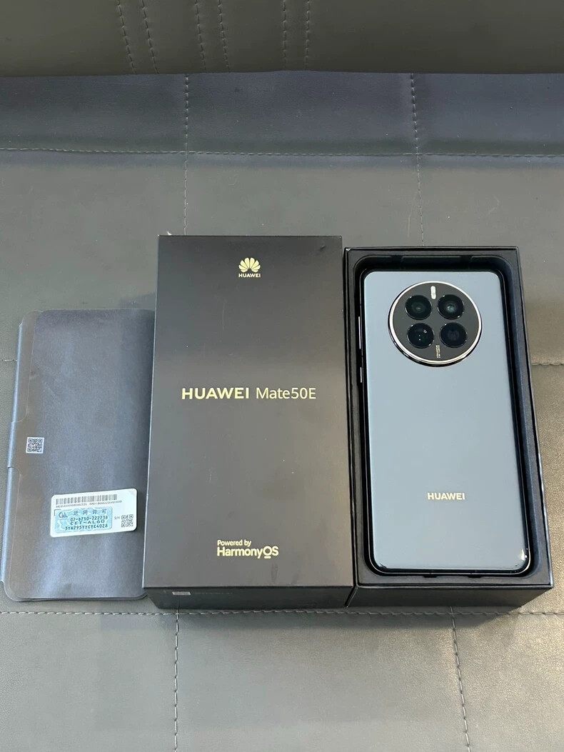 Original Huawei Mate 50E 4G 128/256GB Snapdragon 778G 6.7in 50MP HarmonyOS 3 Storage 8+256GB colors Purple