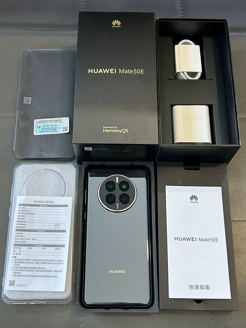 Original Huawei Mate 50E 4G 128/256GB Snapdragon 778G 6.7in 50MP HarmonyOS 3 Storage 8+256GB colors Purple - Image 3
