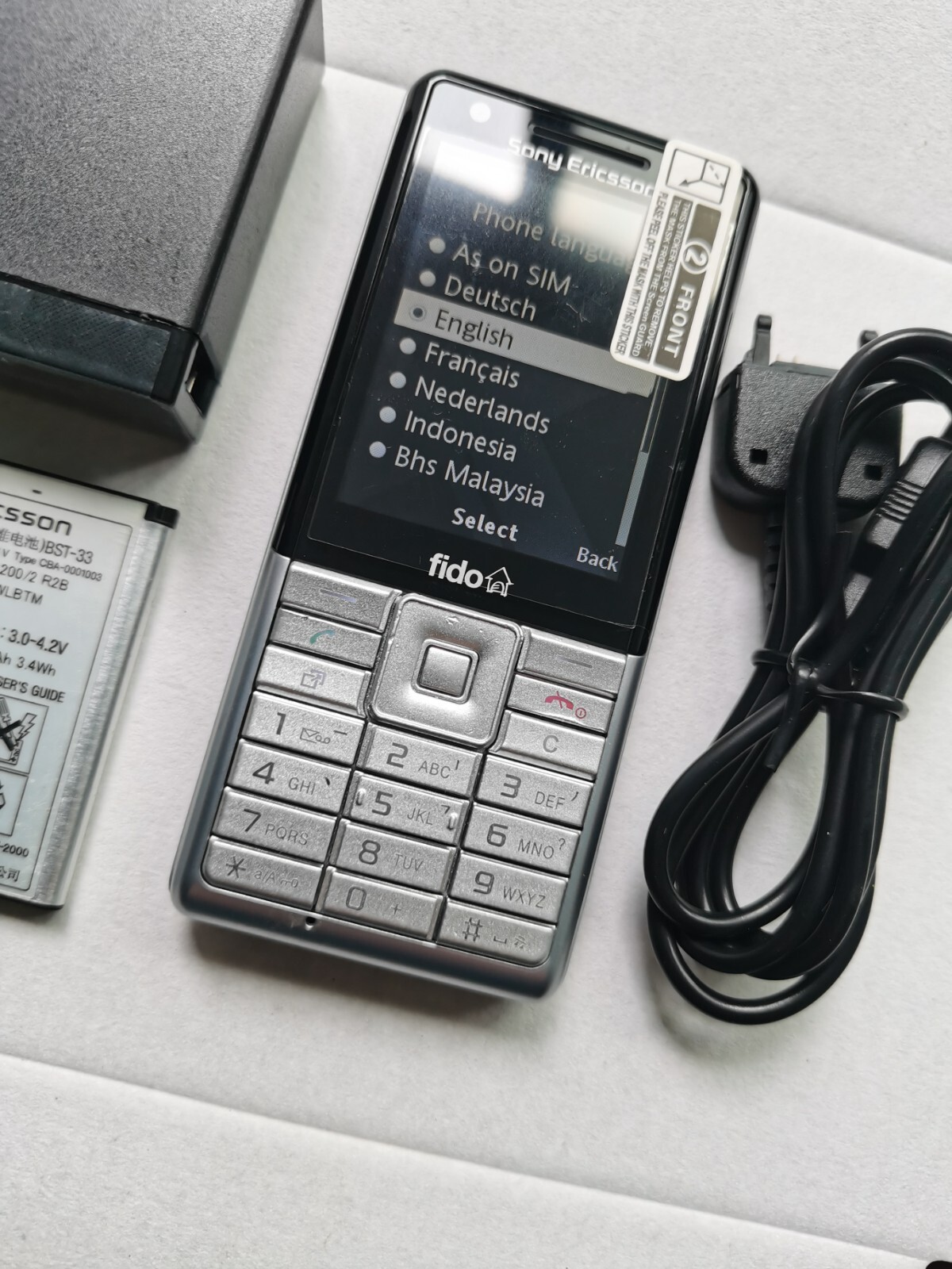Sony Ericsson Naite J105 3G Bluetooth 2MP 100 MB FM MP3 Mobile Phone - Image 2