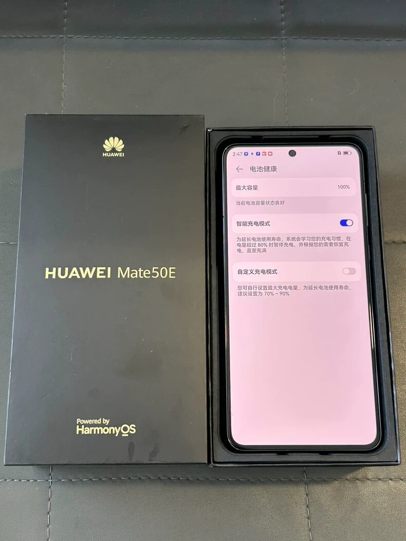 Original Huawei Mate 50E 4G 128/256GB Snapdragon 778G 6.7in 50MP HarmonyOS 3 Storage 8+256GB colors Purple - Image 4