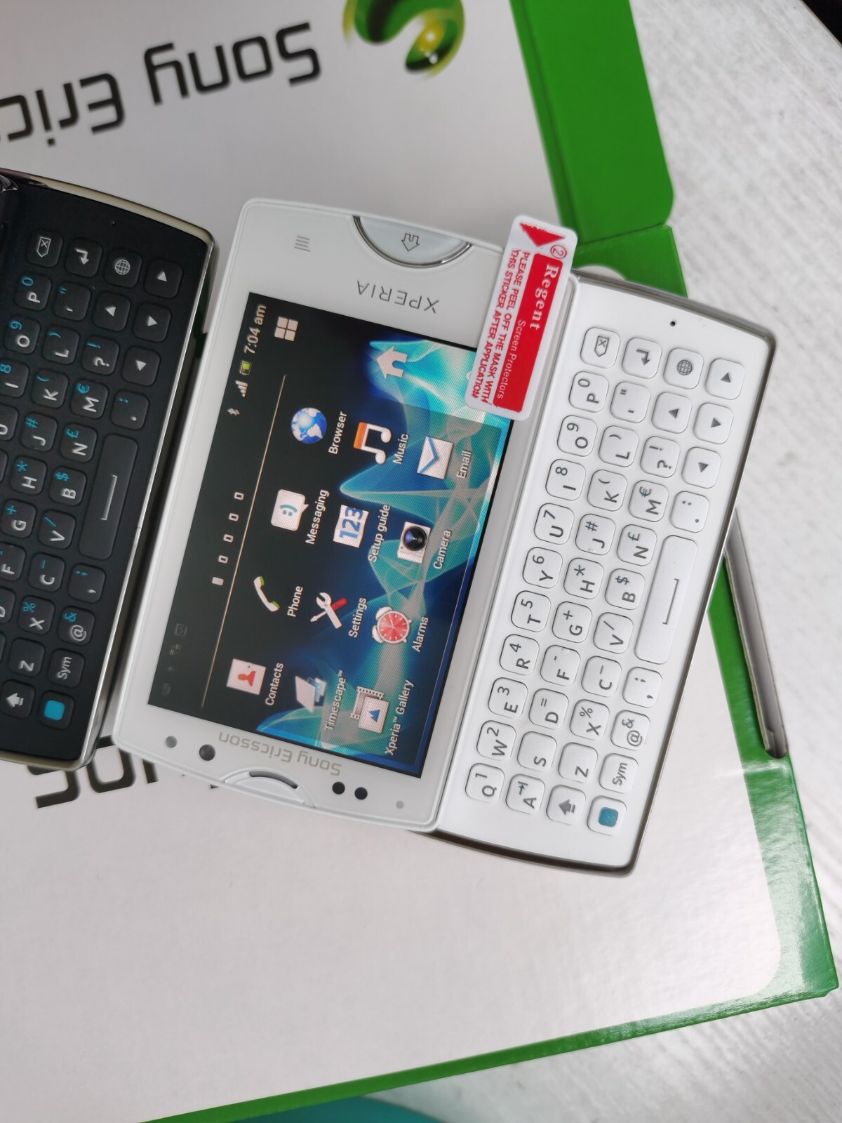 Sony Ericsson Xperia Mini Pro2 SK17i Slide Phone 3G WIFI Qwerty Keyboard Tmobile Color Black - Image 11