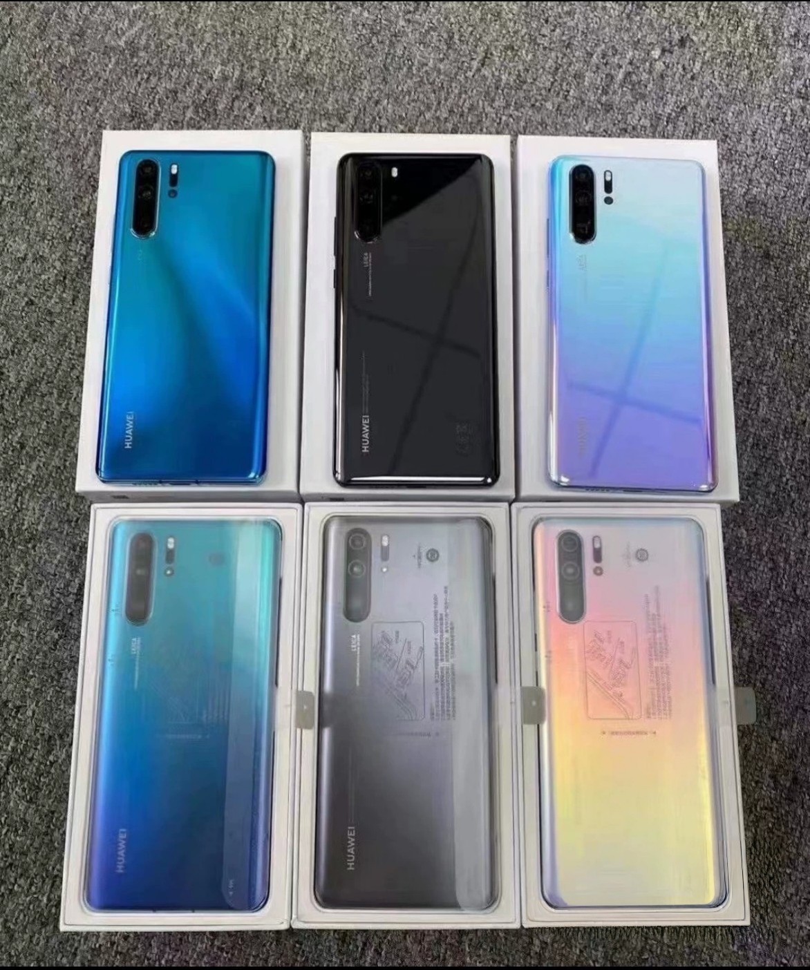 Huawei P30 pro 128GB/256GB 4G Android International Version Google play Sealed Colors Please note the color. storage 256GB - Image 6