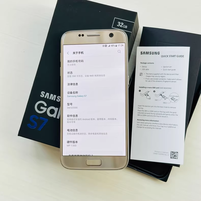 New Samsung Galaxy S7 G930F (Global) 4+32GB Sealed Unlocked Google Play Color Random Colors Storage Capacity G930F 32GB - Image 3