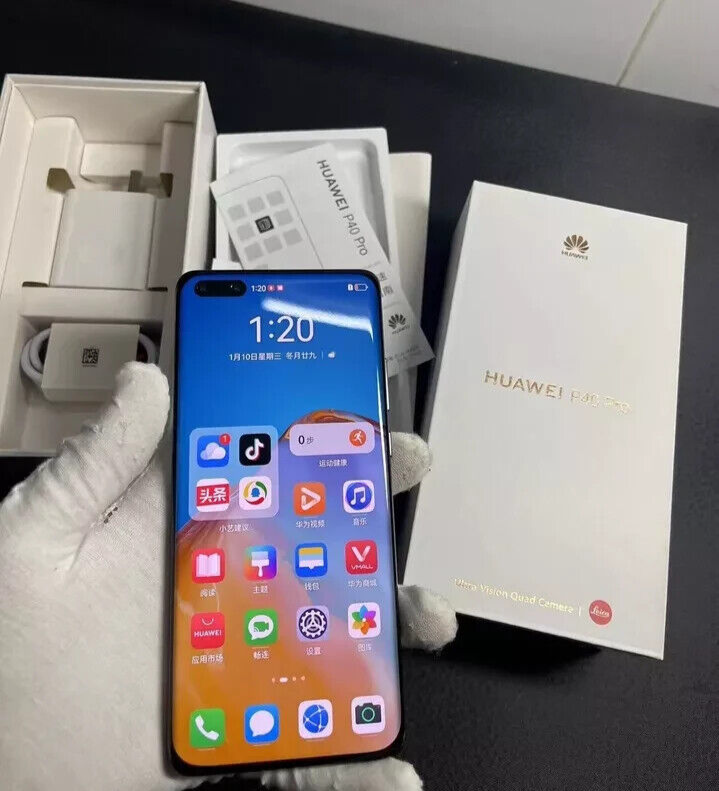 Huawei P40 Pro 256GB 6.58" Global EMUI/HarmonyOS smartphone-New Sealed Google storage 8+256GB colors please note the color you need in order - Image 4