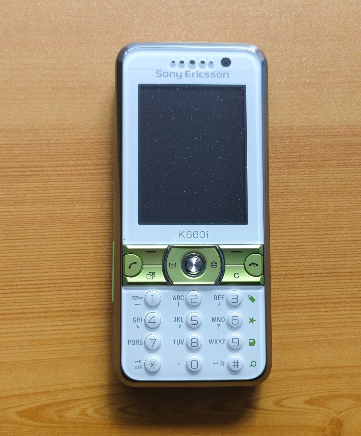 Original Unlocked Sony Ericsson K660 K660i 2G /3G HSDPA 2100 Mobile Phone 32 MB Battery 1*Battery Color White - Image 5