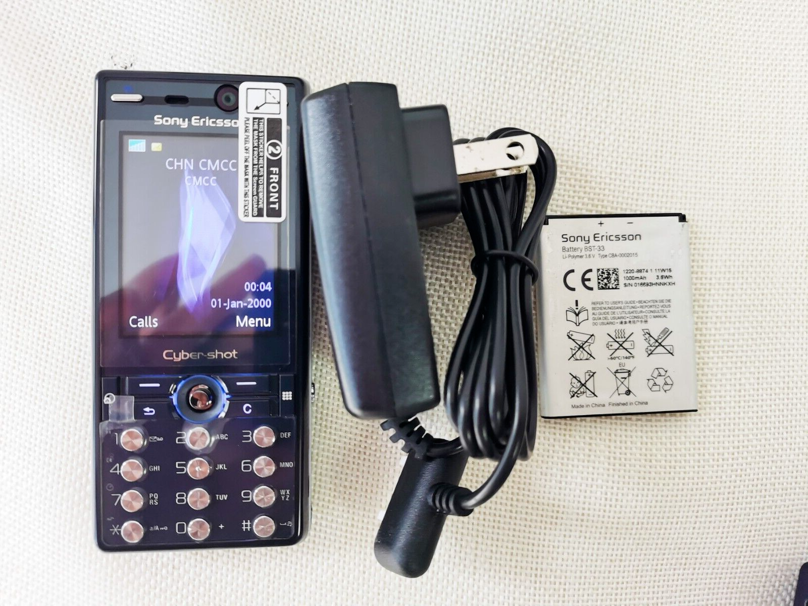 Sony Ericsson K810i unlocked 3G GSM Vintage 64 MB cell phone works very good