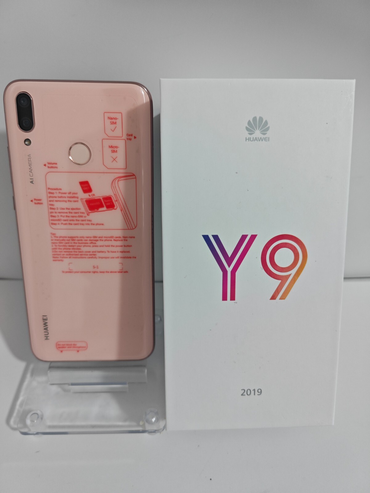 Huawei Y9 (2019) 6.5"13MP128GB Unlocked google play (Global) Android Sealed Storage Capacity 128GB colors random color - Image 5