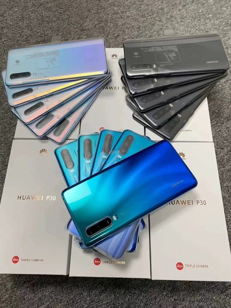 Huawei P30 128GB Dual Sim 40MP Unlocked Android Global CellPhone Google Storage 8+256GB colors please note the color you need in order - Image 2