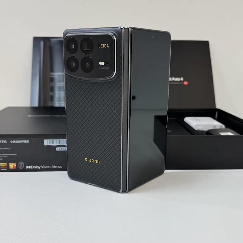 Xiaomi Mix Fold 4 Android 14 5G 120Hz 16+1TB Google Unlocked Storage 16+512GB Color Black Package Mobile phone and charger