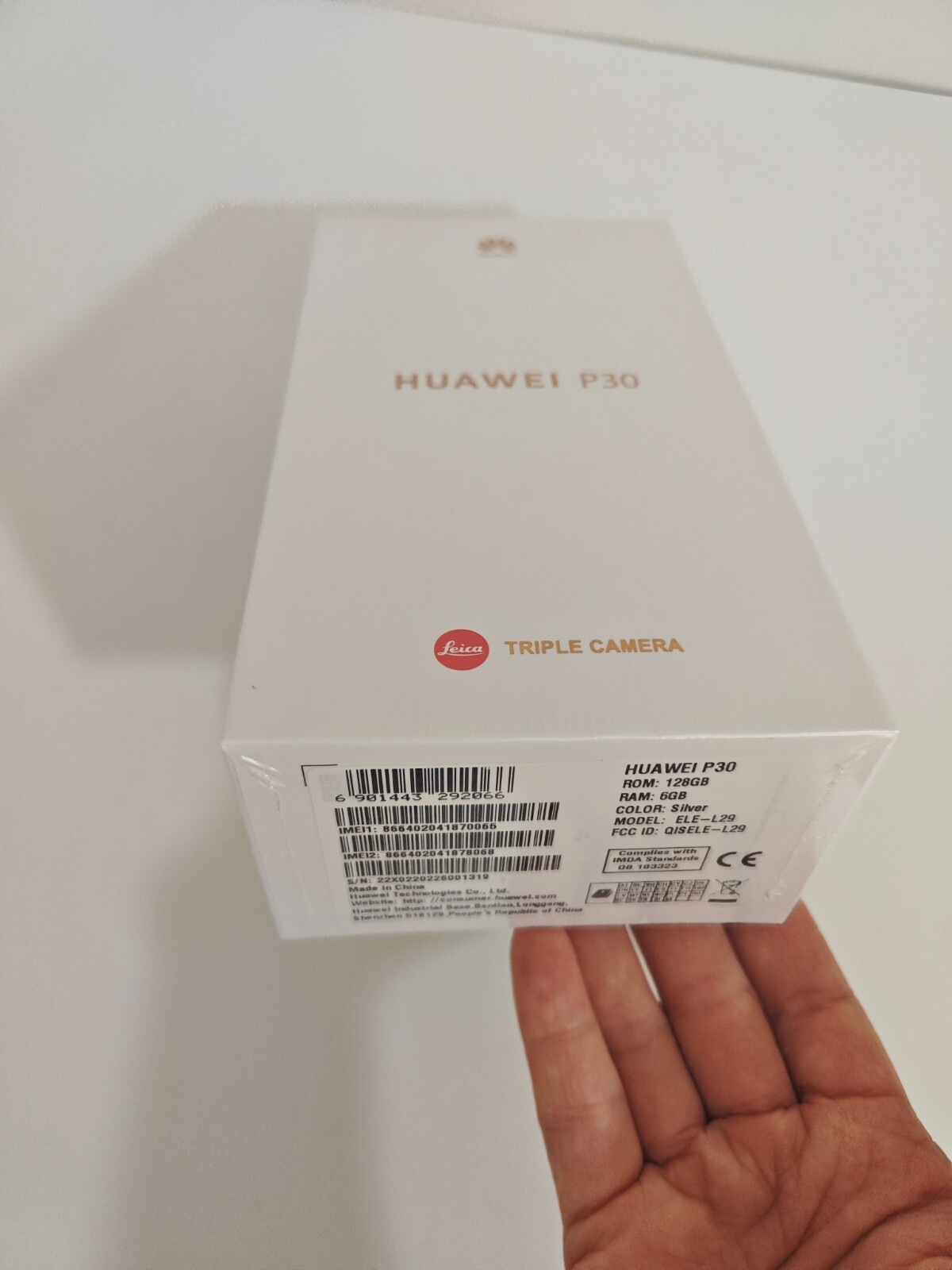 Huawei P30 128GB Dual Sim 40MP Unlocked Android Global CellPhone Google Storage 8+256GB colors please note the color you need in order - Image 7