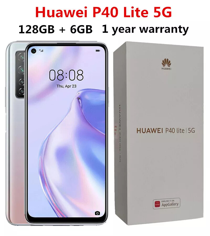 Huawei P40 Lite 5G Dual SIM 128GB Unlocked Android Global -New Sealed storage 128GB colors silver - Image 3