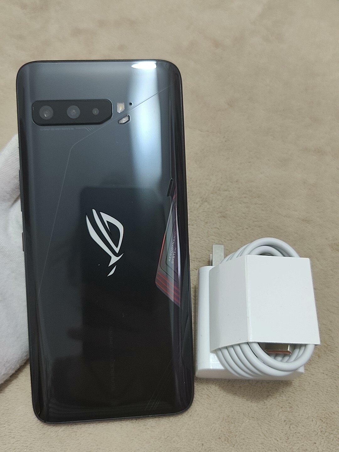 ASUS ROG Phone 3 Android Unlocked 5G Google 16+512GB Gaming phone Grade A+ black Storage Capacity 12+512G - Image 2