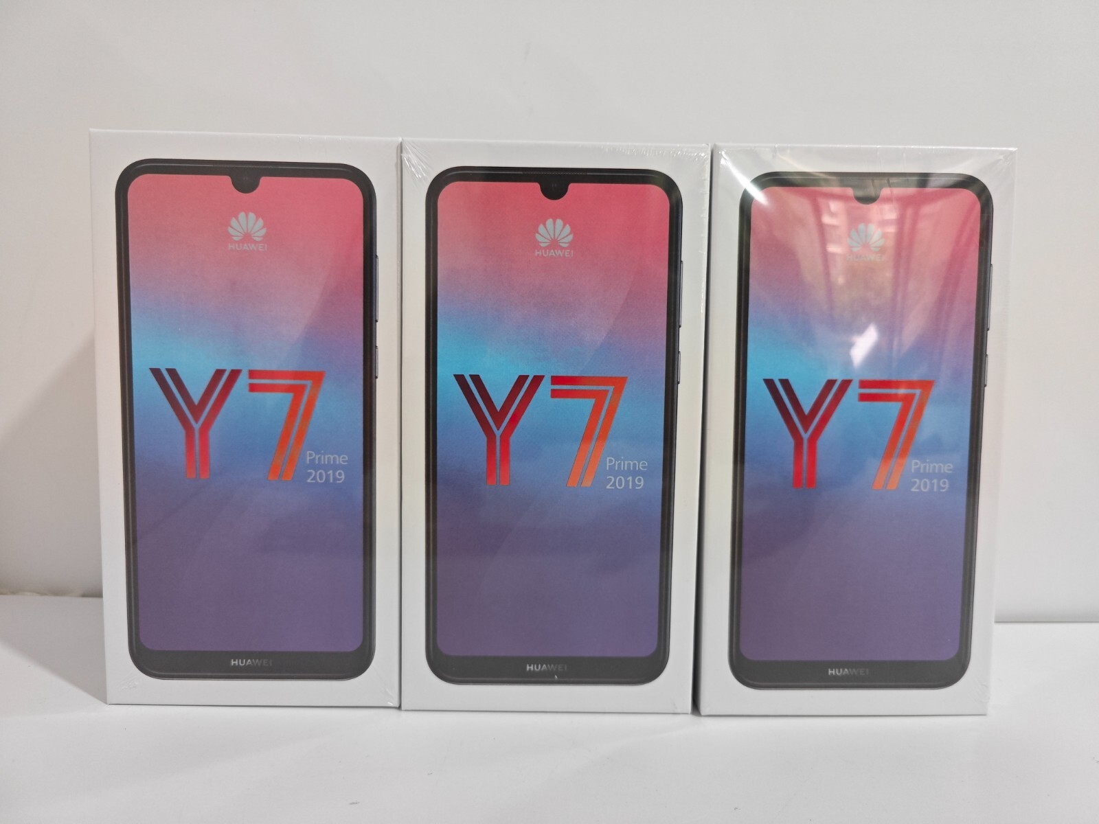 Huawei Y7 Prime (2019) 4GB+128GB Unlocked Global Cell Phone black blue - Sealed colors purple - Image 3
