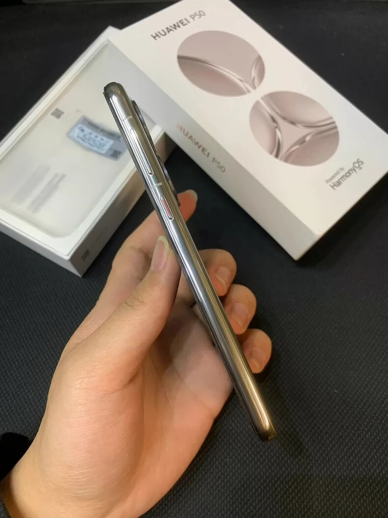 Huawei P50 6.5" 50MP 8+256GB HarmonyOS Unlocked 4G Google Play Color Gold - Image 3