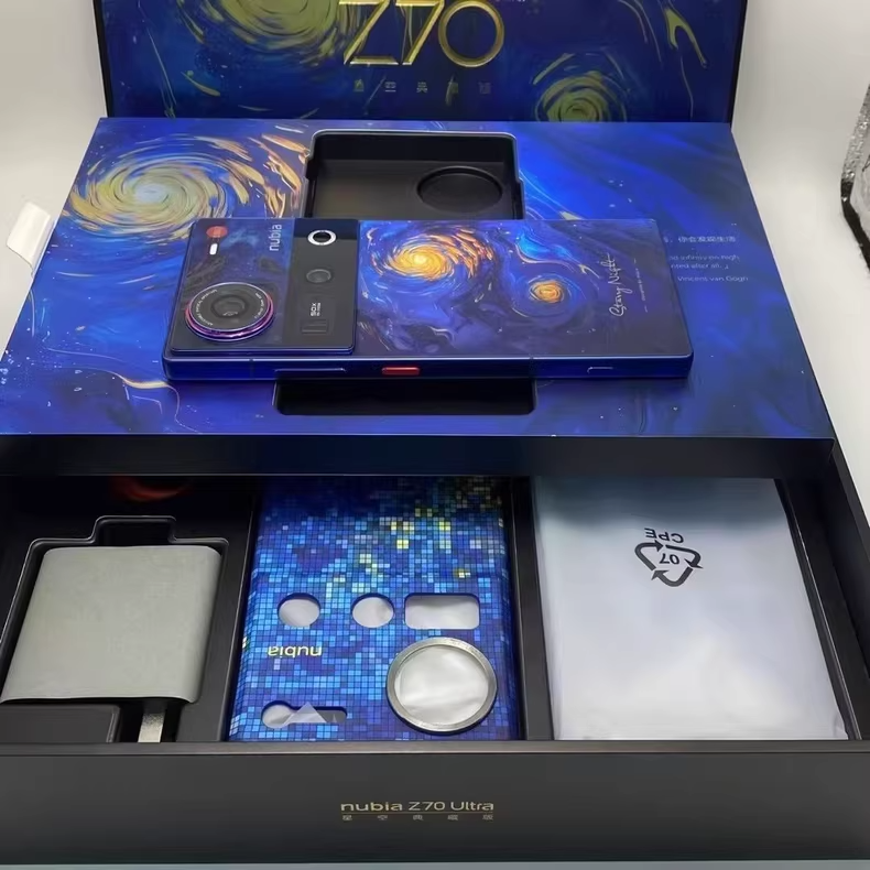 ZTE nubia Z70 Ultra Starry Sky Edition 5G 16+1TB Android Google play Global Storage 512GB 16GB RAM Bundle Mobile phone+charger - Image 3