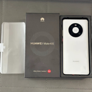 Huawei Mate 40E 5G Kirin 990E 6,5" 64MP Kamera Android Smartphones Google play Storage 256GB colors White