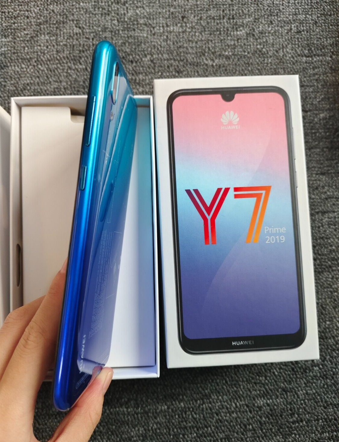 Huawei Y7 Prime 2019 6.26" 13MP 4GB+128GB Unlocked (Global) Android Google Play Color Red - Image 4