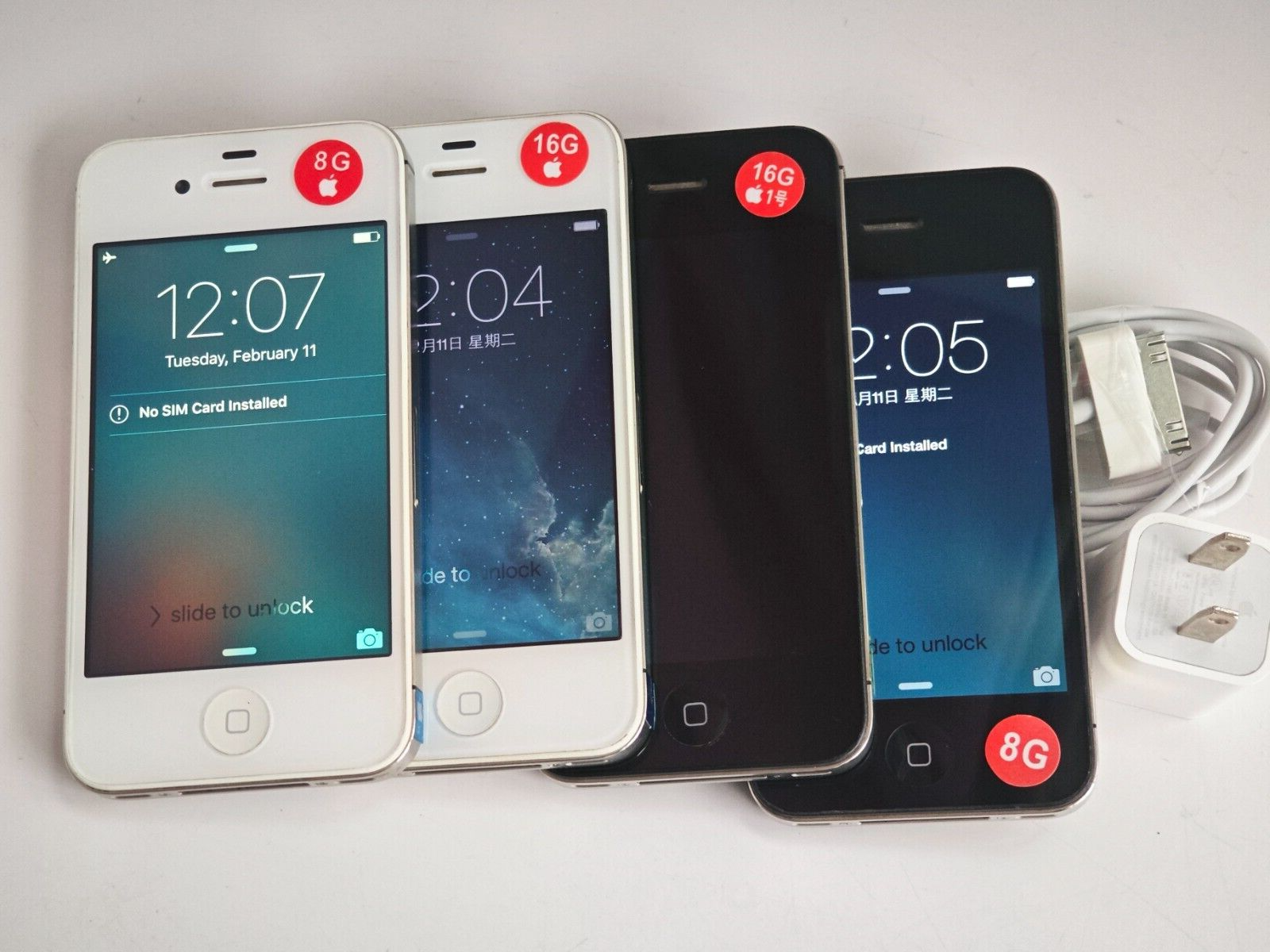 📱 Apple iPhone 4 4s 8/16/32/64GB (Unlocked) IOS Grade A used phone lot 📱 storage 64GB Model Number 4s colors white - Image 13