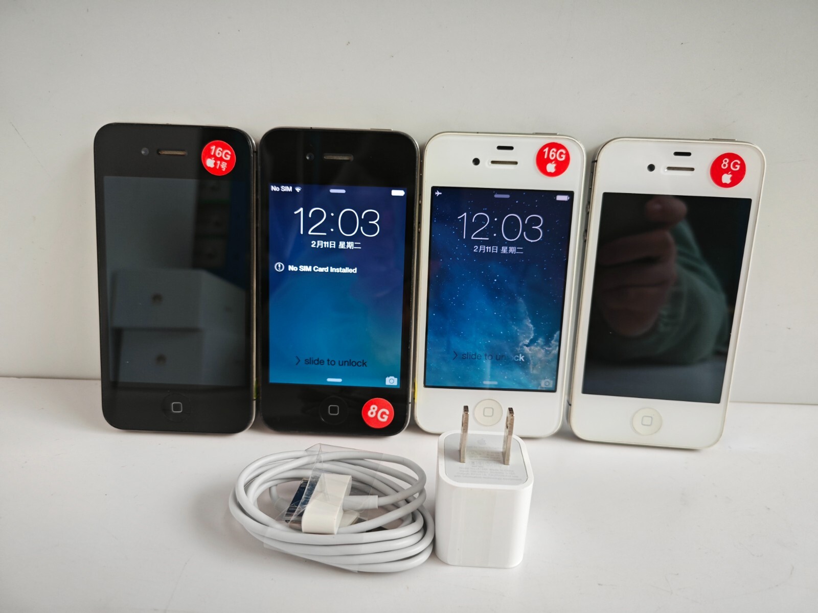 📱 Apple iPhone 4 4s 8/16/32/64GB (Unlocked) IOS Grade A used phone lot 📱 storage 64GB Model Number 4s colors white - Image 2