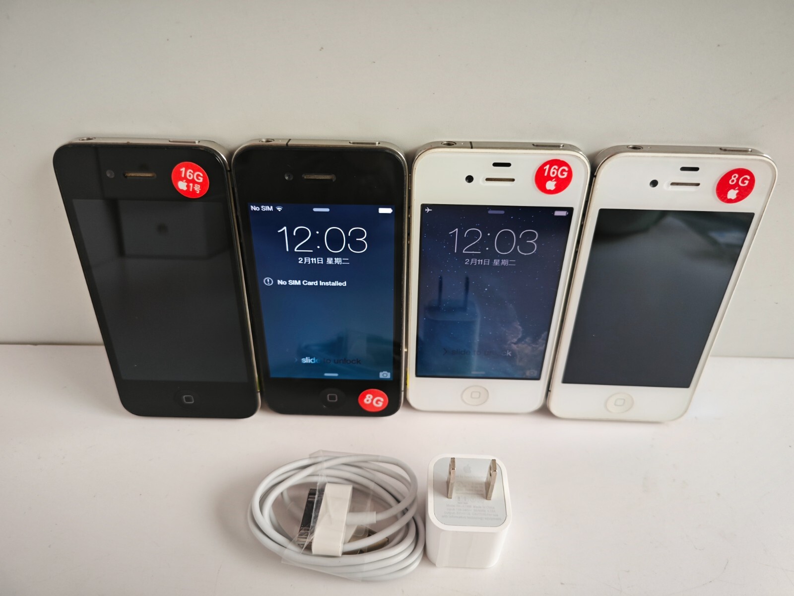 📱 Apple iPhone 4 4s 8/16/32/64GB (Unlocked) IOS Grade A used phone lot 📱 storage 64GB Model Number 4s colors white - Image 4