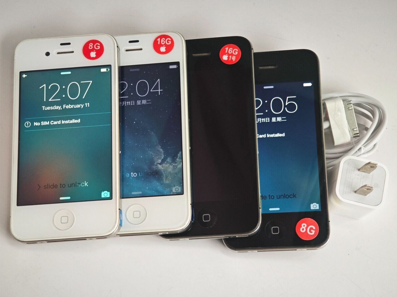 📱 Apple iPhone 4 4s 8/16/32/64GB (Unlocked) IOS Grade A used phone lot 📱 storage 64GB Model Number 4s colors white - Image 14