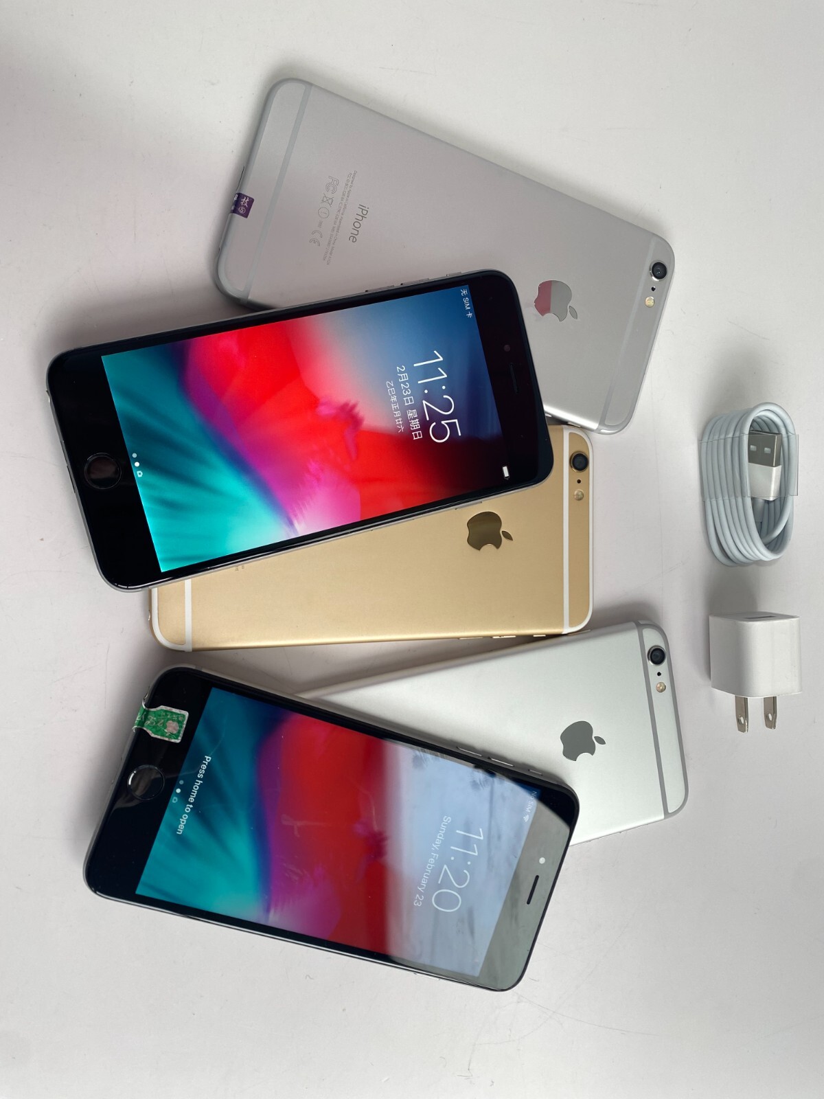 Apple iPhone 6 Plus 16/64/128 GB - Gray Silver Gold (Unlocked) IOS12 Smartphone colour Silver Storage 128GB Model Number 6 Plus - Image 10