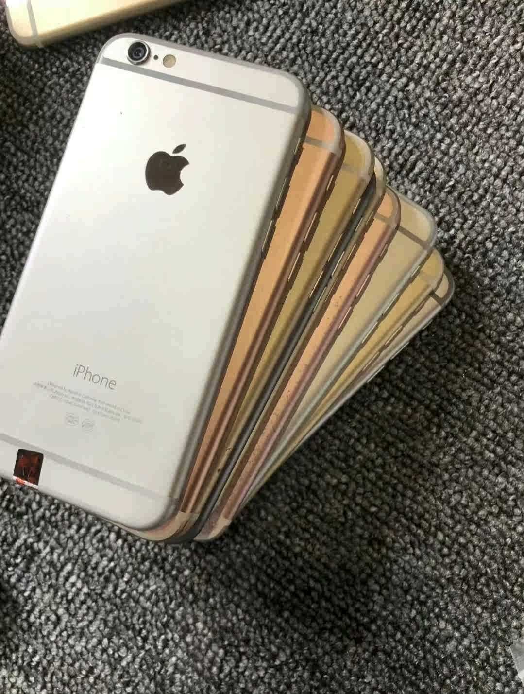 usedphone Original Apple iPhone 6 6 Plus 16/32/64/128GB (Unlocked) working well storage 128GB Model Number 6 version no fingerprint function