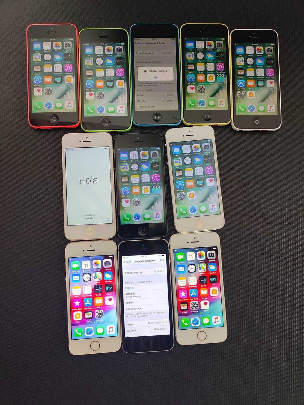 Apple iPhone 5 5S 5C 8GB 16GB 32GB 64GB Fully Working random color Color Gold Storage Capacity 64 GB Model Number 5S